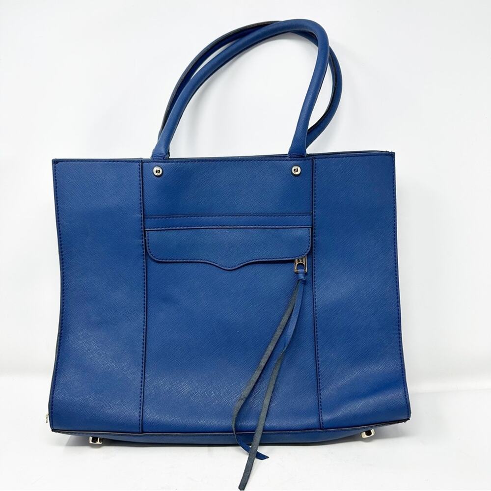 REBECCA MINKOFF MAB Blue Medium Tote Bag NWOT